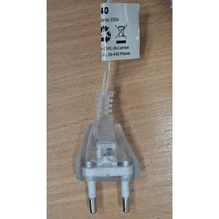 Lighting chain intended for interconnection, which contains non-replaceable LED lights and a device for changing lighting modes. Product sold online, in particular via satelity.ellano.sk.