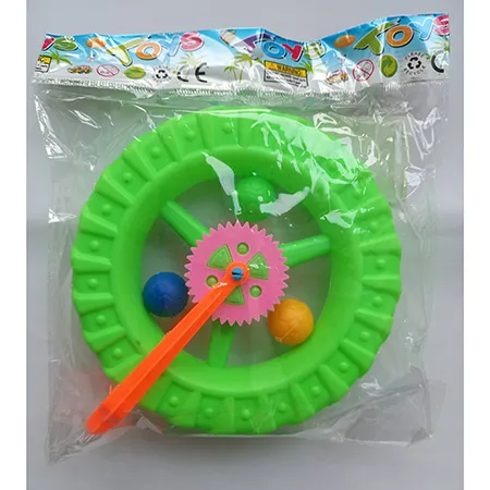 Plastic push along toy.