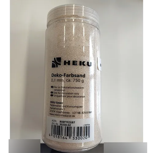 HEKU Gmbh papierwaren und konsumergüter - Decoration sand