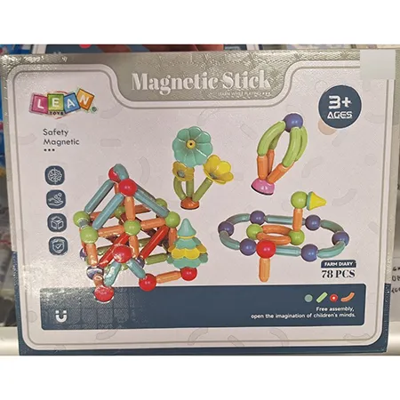 LEAN Toys - Magnetic toy set