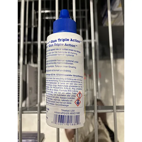 Tetra gun - Weapon cleaning product