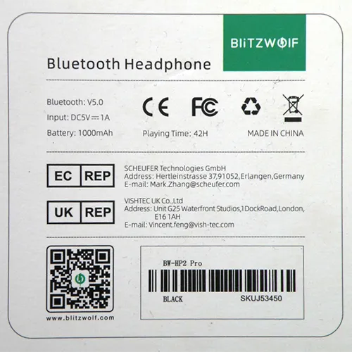 BlitzWolf - Wireless headphones