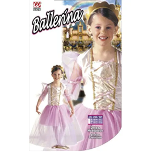 Children’s ballerina costume (dress and headpiece).