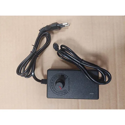 Adjustable power supply adaptor with 8 sockets.