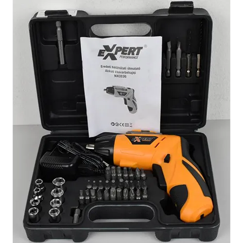 EXPERT PERFORMANCE - Cordless screwdriver