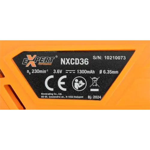EXPERT PERFORMANCE - Cordless screwdriver