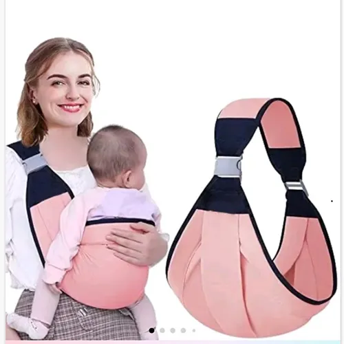 Baby wrap made of fabric.