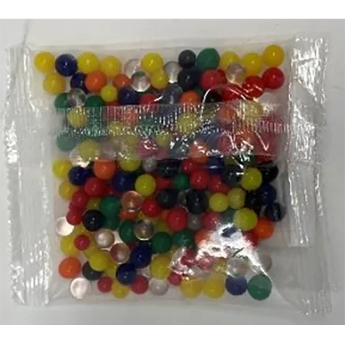 Multicoloured water gel beads. Product sold online, in particular via SHEIN (unique identifier: sh2405105001491158).