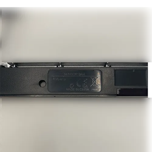 Wired remote sensor bar receiver.
