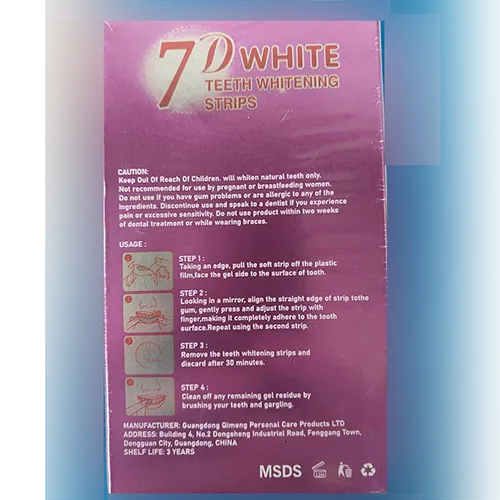 D white - Teeth whitening strips