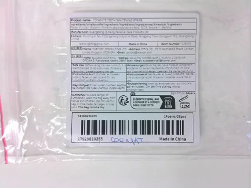 D white - Teeth whitening strips