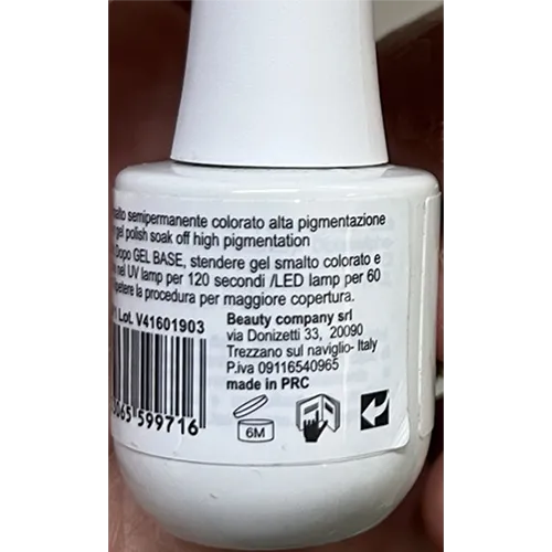 Jessie Milano - Gel nail polish