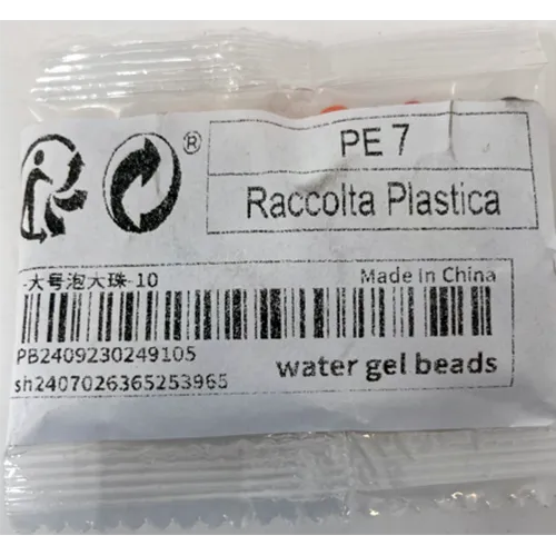 Water beads for use in a plant vase.