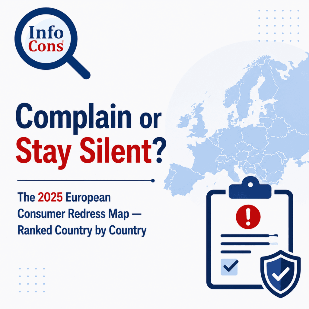 Complain or Stay Silent ? The 2025 European Consumer Redress Map — Ranked Country by Country