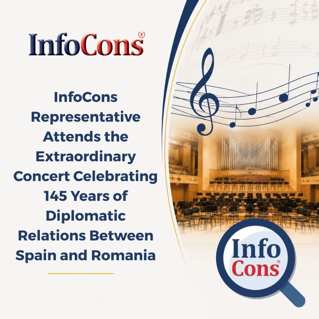 InfoCons Consumer Protection Representative Attends the Extraordinary Concert Celebrating 145 Years of Diplomatic Relations Between Spain and Romania