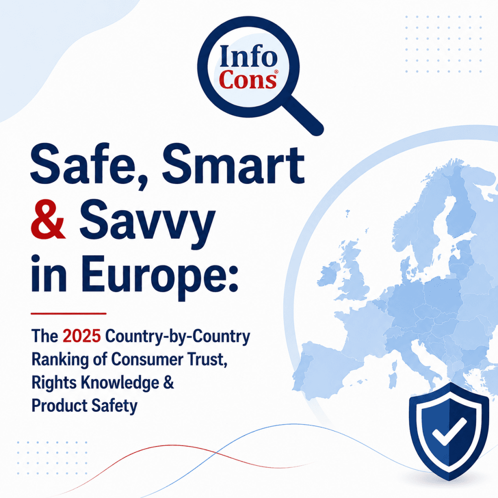 Safe, Smart & Savvy in Europe : The 2025 Country-by-Country Ranking of Consumer Trust, Rights Knowledge & Product Safety