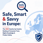 Safe, Smart & Savvy in Europe : The 2025 Country-by-Country Ranking of Consumer Trust, Rights Knowledge & Product Safety
