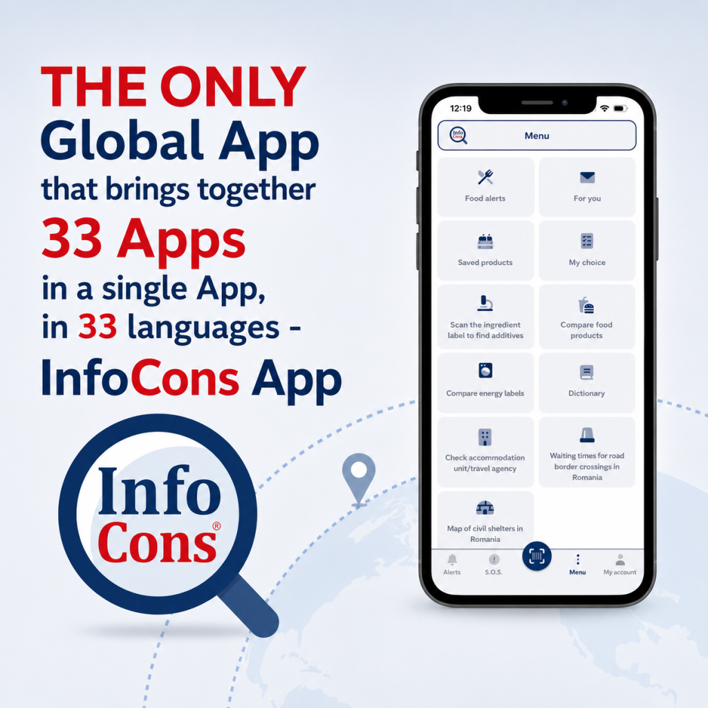 The Only Global App That Brings Together 33 Apps in One , Available in 33 Languages – InfoCons App