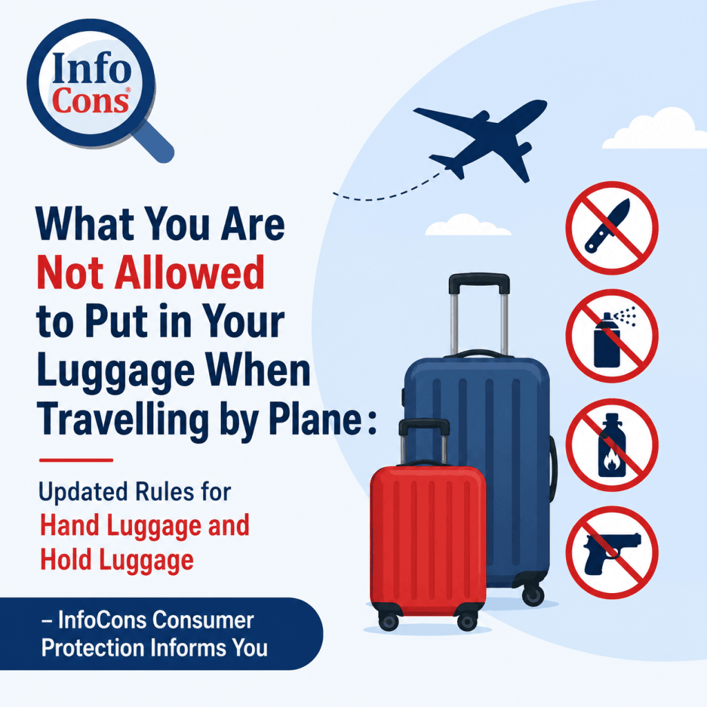 What You Are Not Allowed to Put in Your Luggage When Travelling by Plane : Updated Rules for Hand Luggage and Hold Luggage