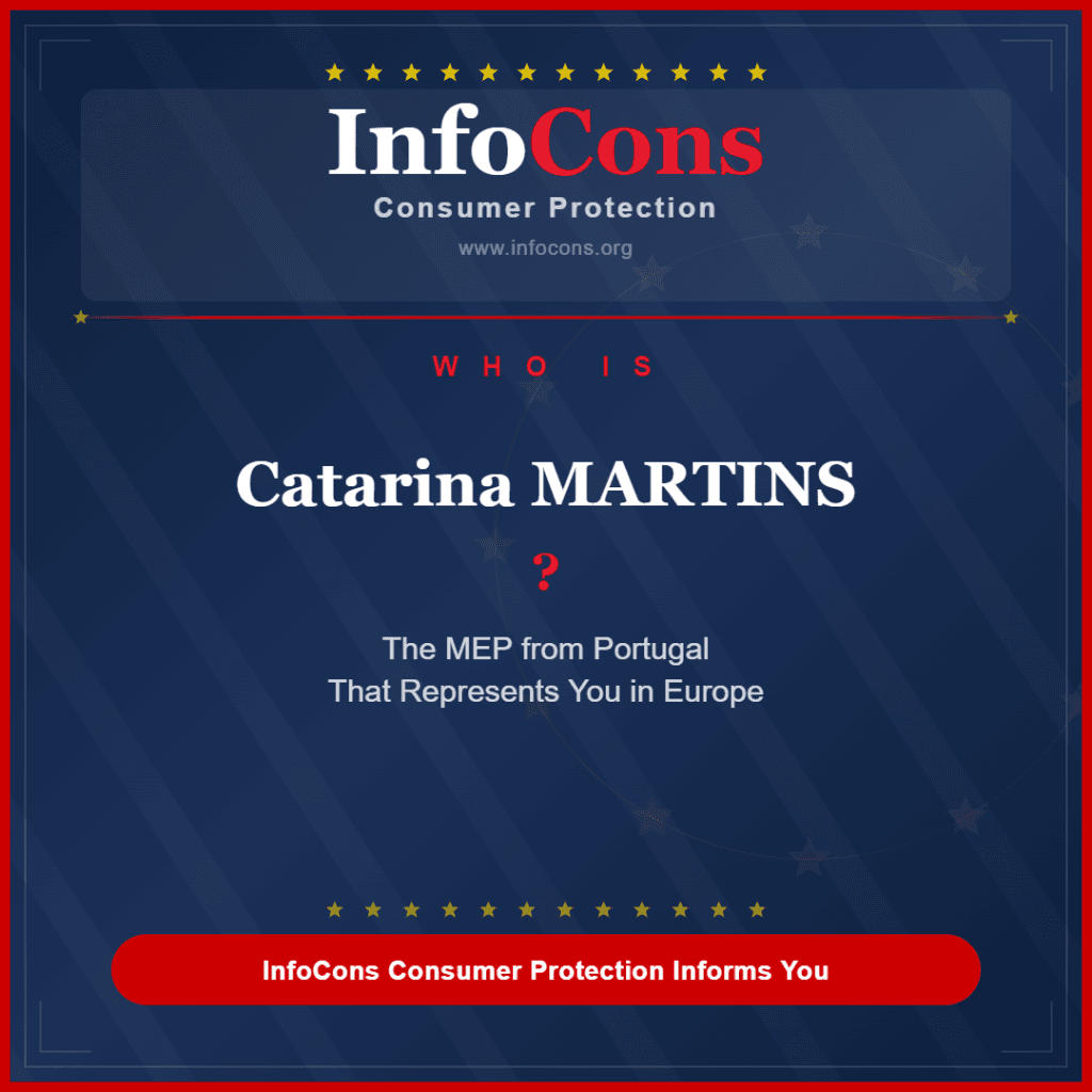 Who is Catarina MARTINS ? The MEP from Portugal That Represents You in Europe - InfoCons Consumer Protection Informs You
