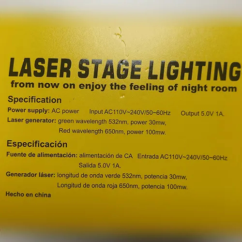 Sandowi - Laser projector