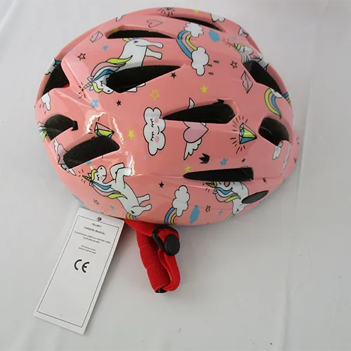 Bicycle helmet, intended for children.