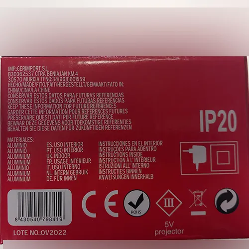 (Gerimport), G - Laser projector