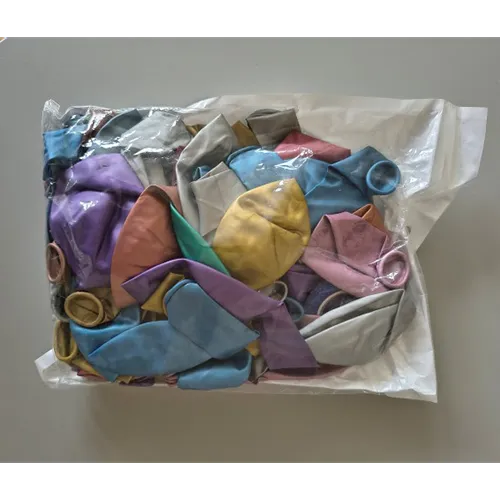 Balloons in various colours.