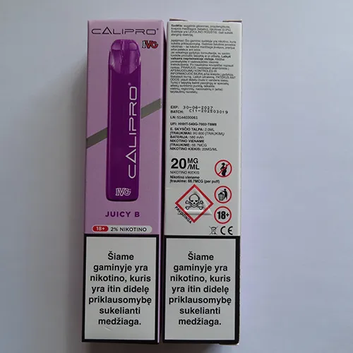CALIPRO - Disposable electronic cigarette