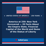 America at 250: New York Uncovered — 20 Facts About the Empire State, Financial Capital of the World and Home of the Statue of Liberty