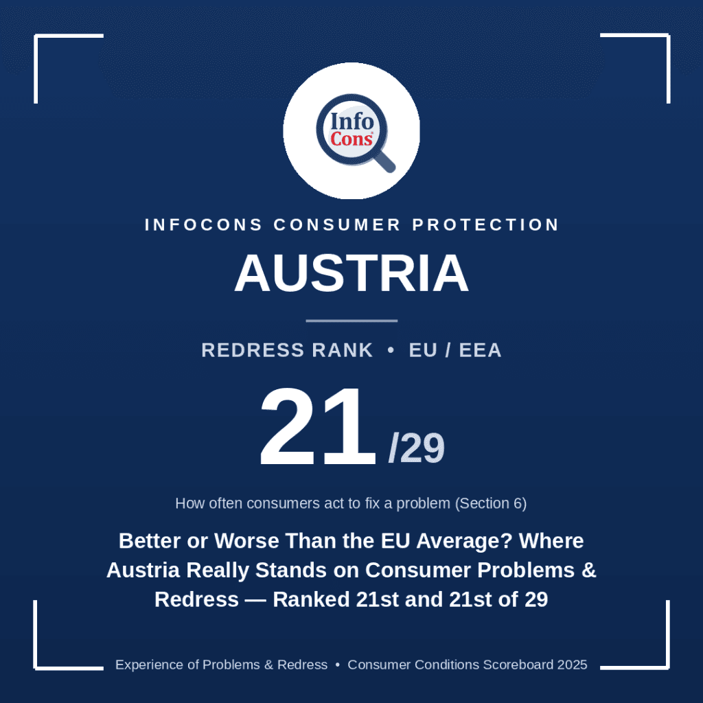 Better or Worse Than the EU Average Where Austria Really Stands on Consumer Problems & Redress