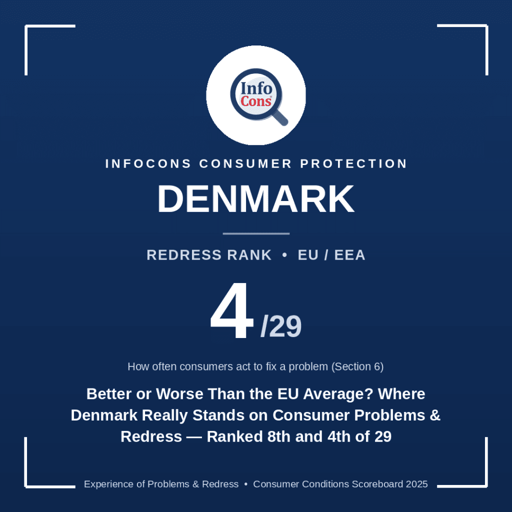 Better or Worse Than the EU Average ? Where Denmark Really Stands on Consumer Problems & Redress