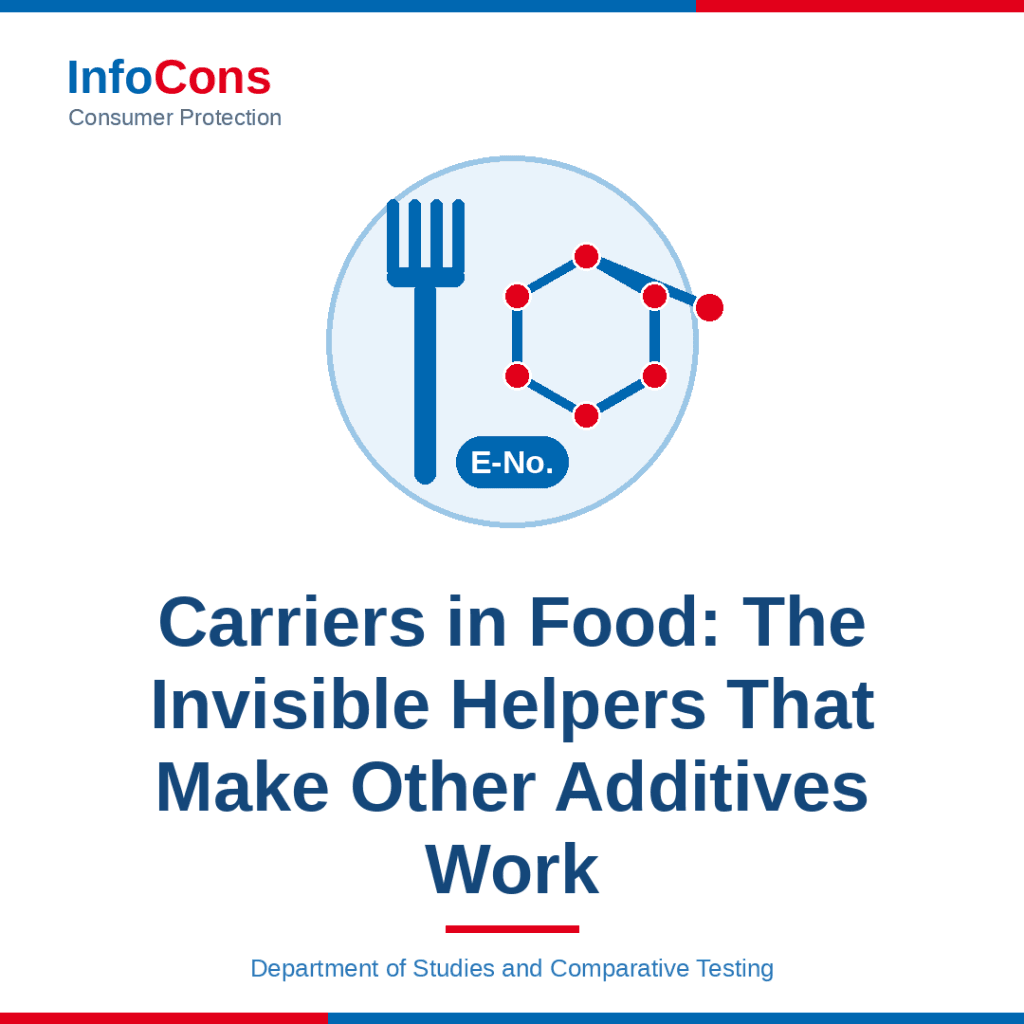 Carriers in Food - The Invisible Helpers That Make Other Additives Work