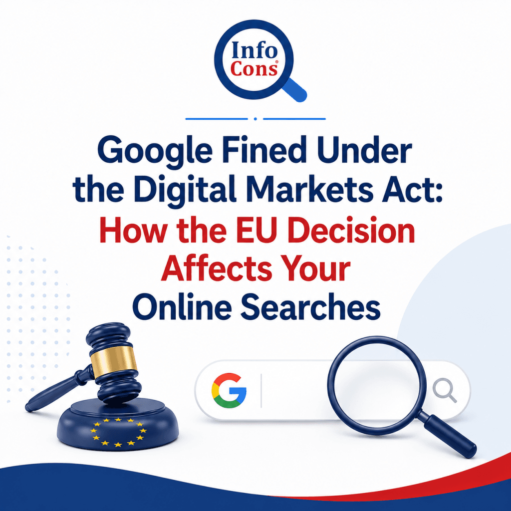 Google Fined Under the Digital Markets Act : How the EU Decision Affects Your Online Searches