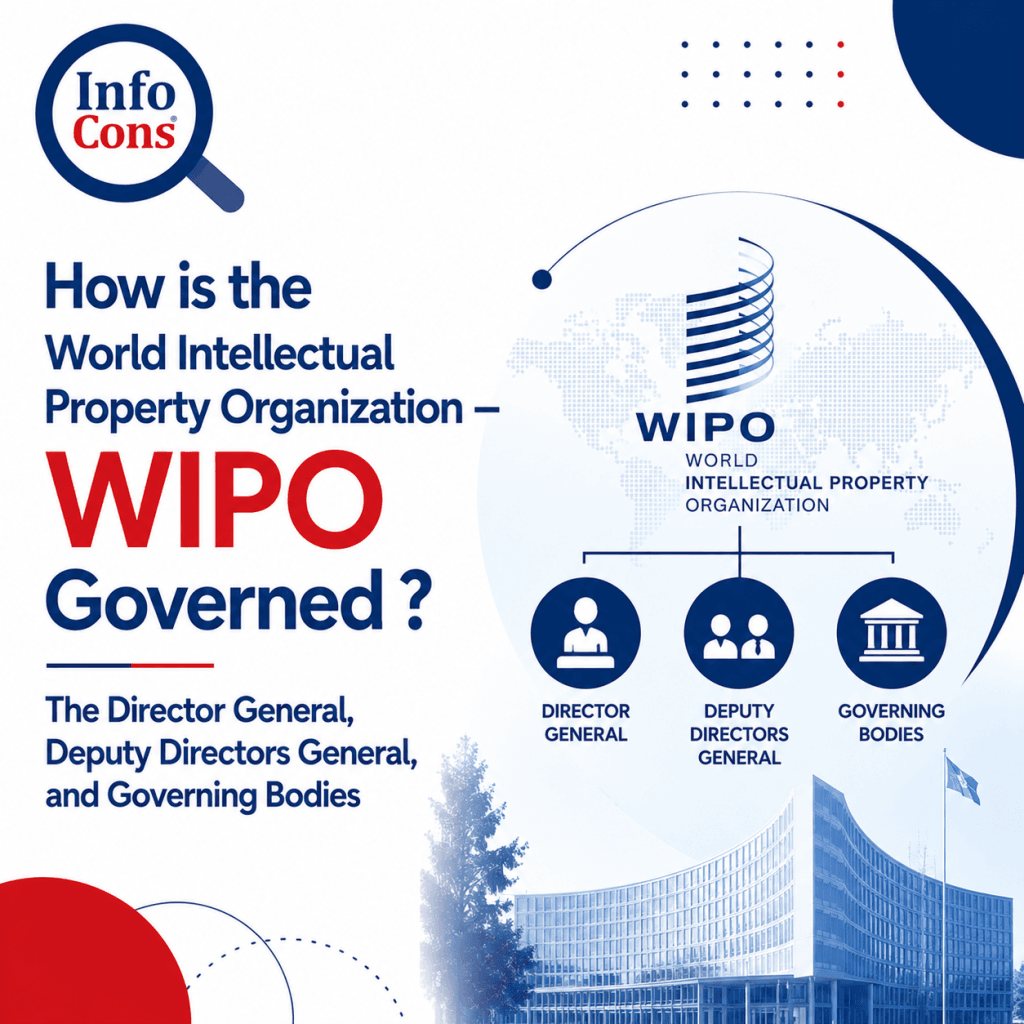 How is the World Intellectual Property Organization - WIPO Governed : The Director General, Deputy Directors General, and Governing Bodies