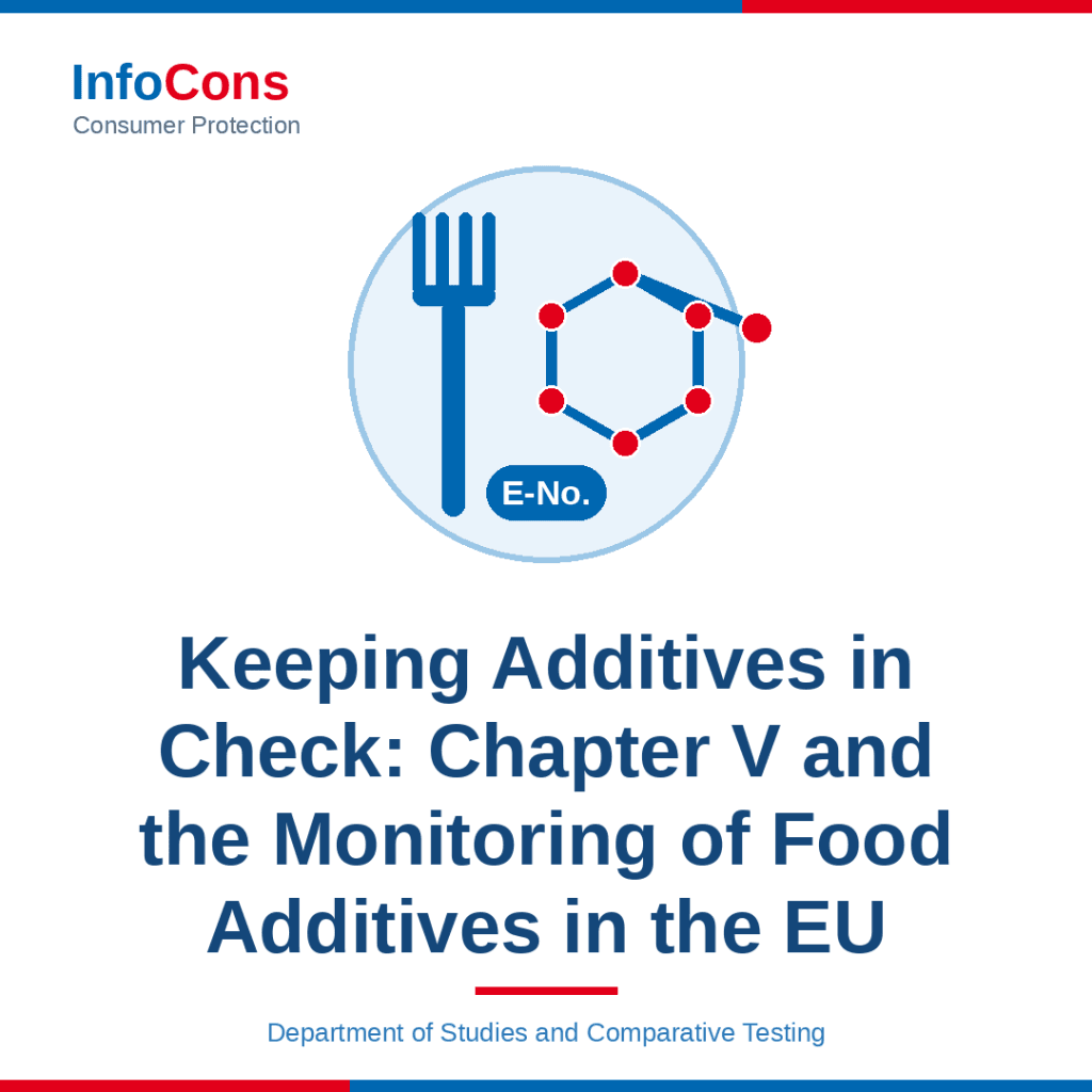 Keeping Additives in Check - the Monitoring of Food Additives in the EU