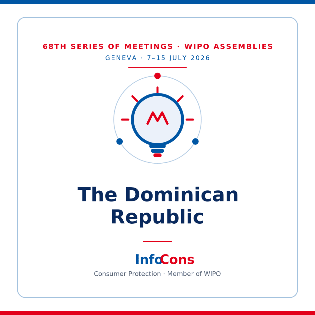 Official statement from the representatives of the Dominican Republic 68th Series of Meetings of the Assemblies of the Member States of WIPO