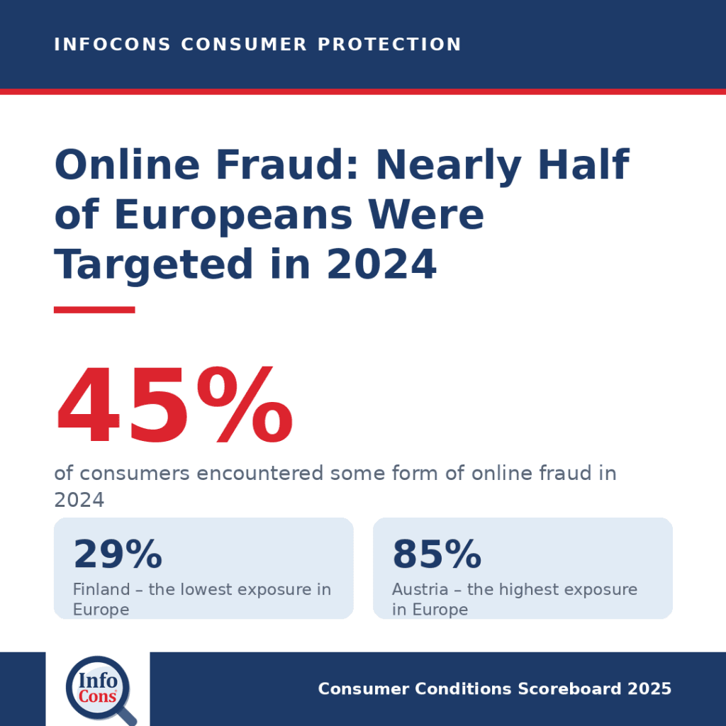 Online Fraud in Europe : Nearly Half of Consumers Were Targeted in 2024 - Are You Next ?