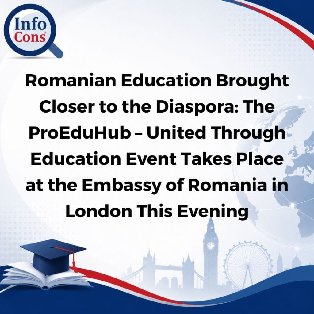 Romanian Education Brought Closer to the Diaspora: The ProEduHub – United Through Education Event Takes Place at the Embassy of Romania in London This Evening
