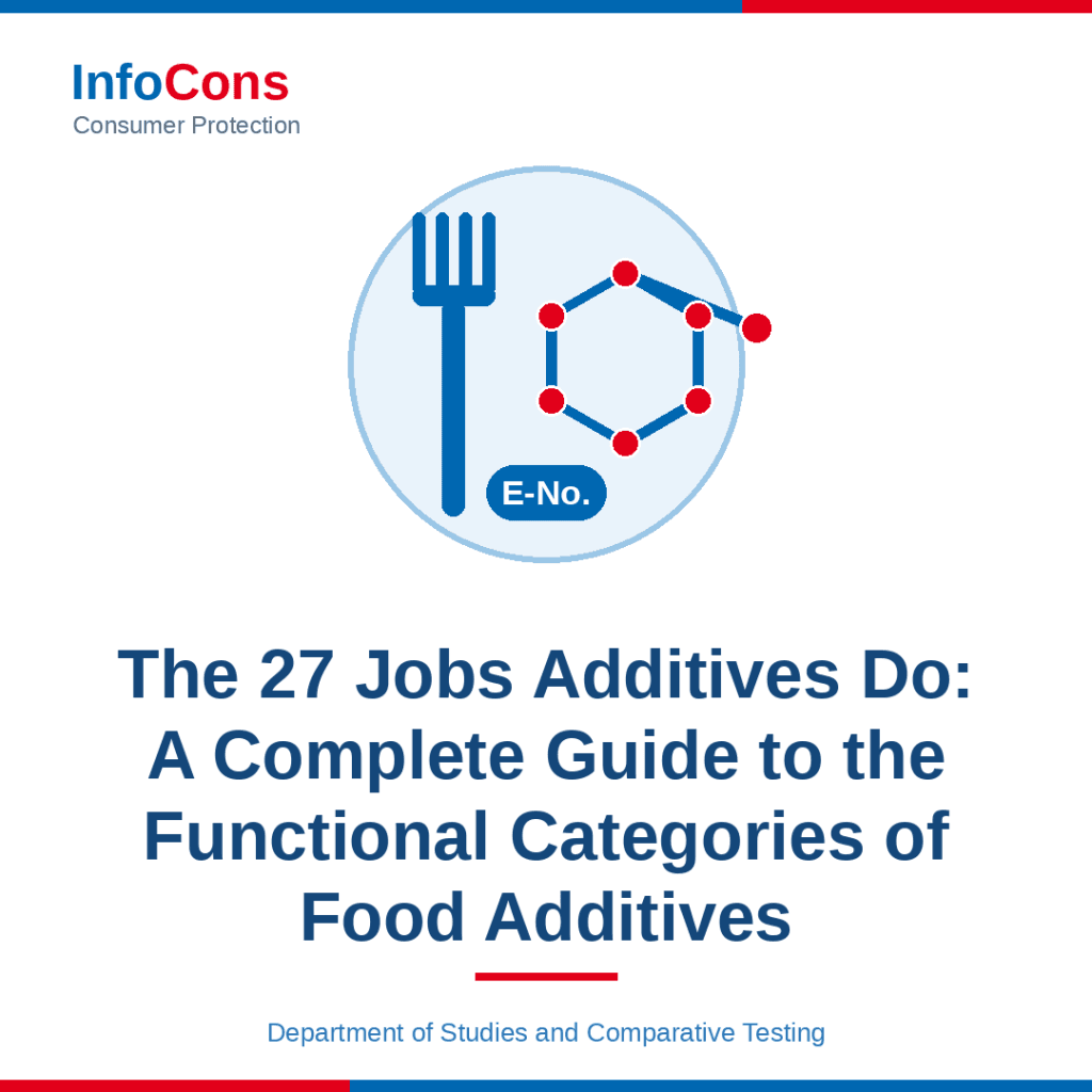 The 27 Jobs Additives Do - A Complete Guide to the Functional Categories of Food Additives