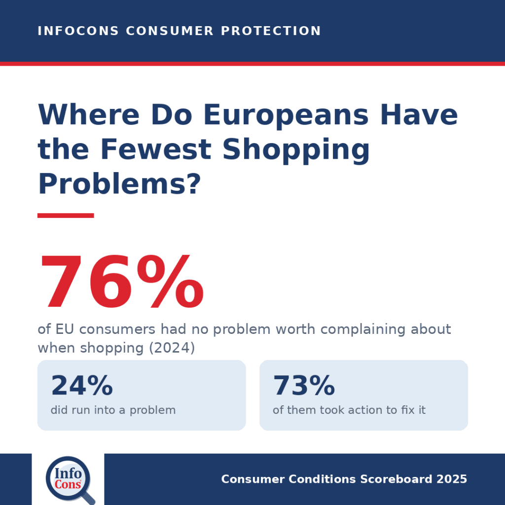 Where Do Europeans Have the Fewest Shopping Problems - A Country-by-Country Guide