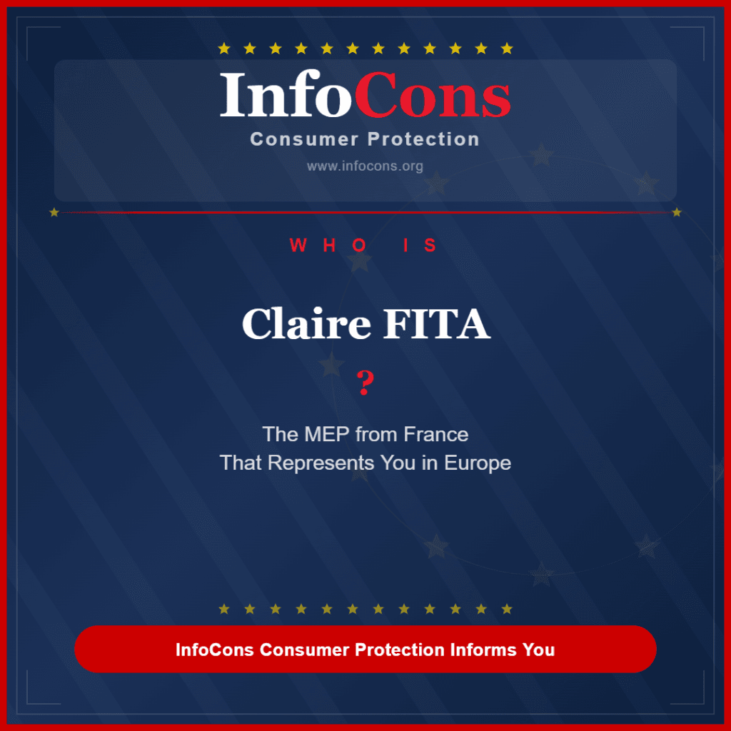 Who is Claire FITA The MEP from France That Represents You in Europe - InfoCons Consumer Protection Informs You