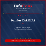 Who is Dainius ŽALIMAS The MEP from Lithuania That Represents You in Europe - InfoCons Consumer Protection Informs You