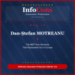 Who is Dan-Åžtefan MOTREANU The MEP from Romania That Represents You in Europe - InfoCons Consumer Protection Informs You