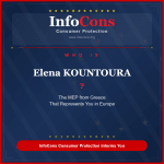 Who is Elena KOUNTOURA The MEP from Greece That Represents You in Europe - InfoCons Consumer Protection Informs You