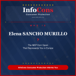 Who is Elena SANCHO MURILLO The MEP from Spain That Represents You in Europe - InfoCons Consumer Protection Informs You