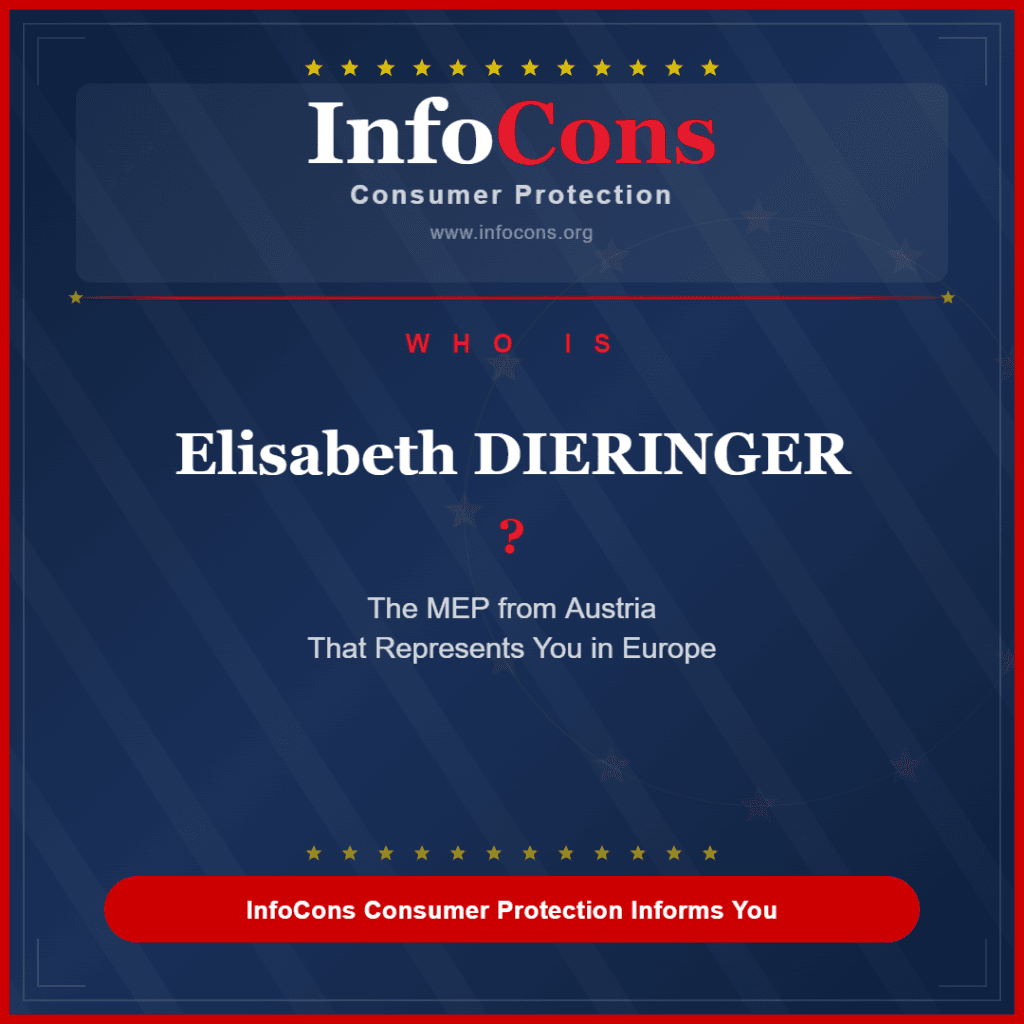 Who is Elisabeth DIERINGER The MEP from Austria That Represents You in Europe - InfoCons Consumer Protection Informs You
