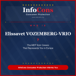 Who is Elissavet VOZEMBERG-VRIO The MEP from Greece That Represents You in Europe - InfoCons Consumer Protection Informs You