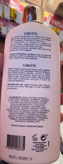 Pr. Francoise Bedon Paris - Skin lightening lotion