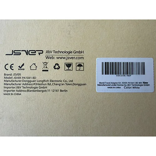 JSVER - Travel adaptor set